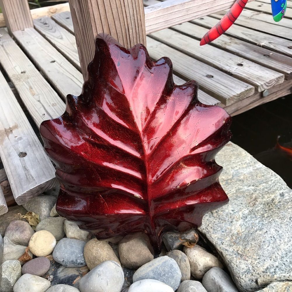 Amber Leaf Plate‎ - Picture 6 of 8